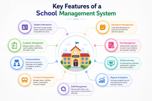 Key features of a School Management system